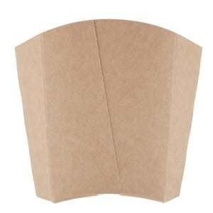 Estuches de patatas fritas medianas compostables de papel kraft - Lote de 1000 - Colpac - Fourniresto