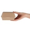 Grandes Cajas de Hamburguesas Kraft Compostables - P 135mm - Lote de 250 - Colpac