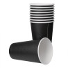 Vasos de Pared Simple Negros - 455ml - Lote de 1000 - Fiesta