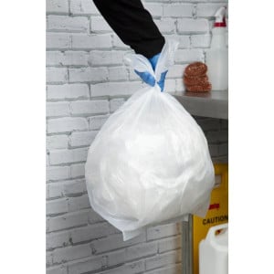 Bolsas para basura con tapa abatible de 50L - Jantex - Fourniresto