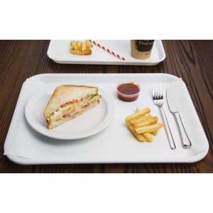 Bandeja de autoservicio 305 X 415 mm Blanco - Olympia KRISTALLON - Fourniresto