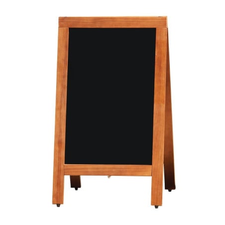 Wooden Sidewalk Sign Board 850 X 500Mm - Olympia - Fourniresto