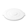 Tapa para contenedor redondo blanco de 38L - Vogue - Fourniresto