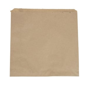 Bolsas de sándwich compostables Kraft - Paquete de 1000 - Vegware - Fourniresto