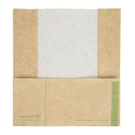 Sachets Panini Kraft Compostables - Lot de 500 - Vegware