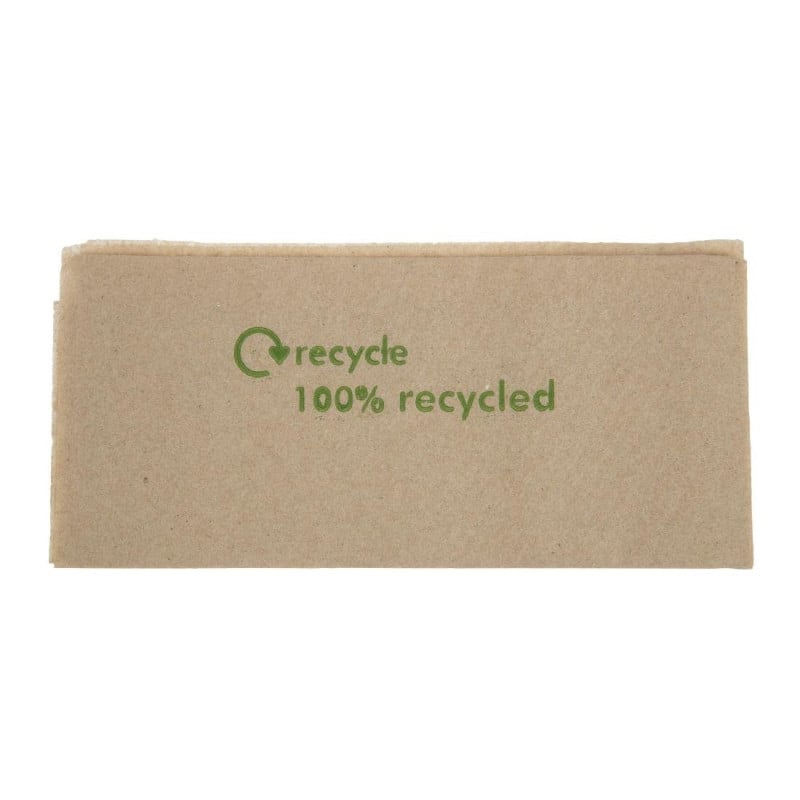 1 Ply Recycled Paper Napkins with Dispenser 320 x 300mm - Pack of 6000 - FourniResto