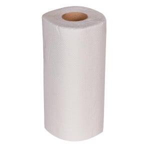 Papel de cocina Blanco 2 Capas - L 11,5 m - Paquete de 24 - Jantex