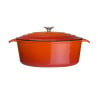 Grande Cocotte Ovale Orange - 6L - Vogue