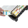 Etiquetas removibles de código de color con dispensador - Vogue