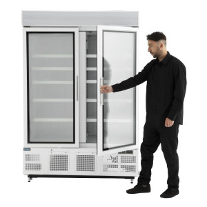 Vitrina refrigerada negativa 920L - Polar - Fourniresto