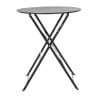 Steel Terrace Table - Black - Bolero - Fourniresto