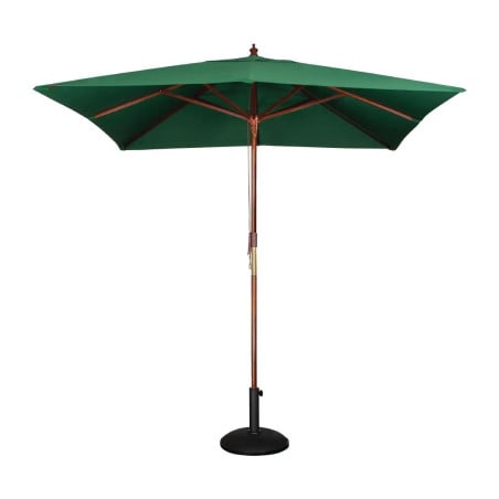 Parasol Cuadrado Verde - L 2500mm - Bolero