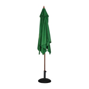 Parasol Cuadrado Verde - L 2500mm - Bolero