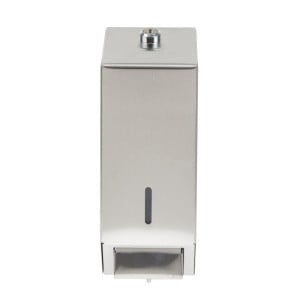 Stainless Steel Liquid Soap Dispenser - 1L - Jantex