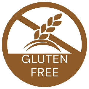 Etiquetas Alergias Alimentarias "Sin Gluten"- Rollo de 1000 - Vogue