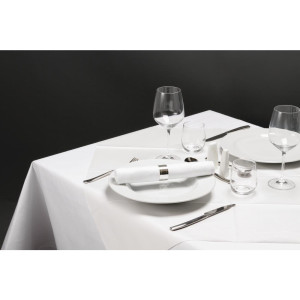 Servilletas blancas elegantes - Lote de 100 - FourniResto - Fourniresto