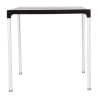 Square table with black aluminum legs 750mm - Bolero - Fourniresto