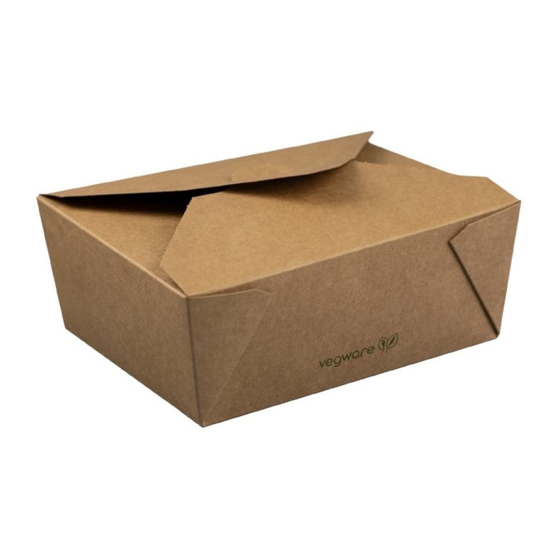 Cajas de comida de 1300 ml - Lote de 300 - Vegware