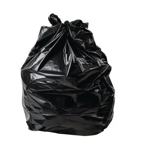 Bolsas de basura negras - 70L - Lote de 200 - Jantex