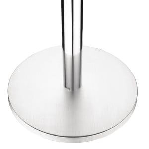 Round Stainless Steel Table Leg - Bolero