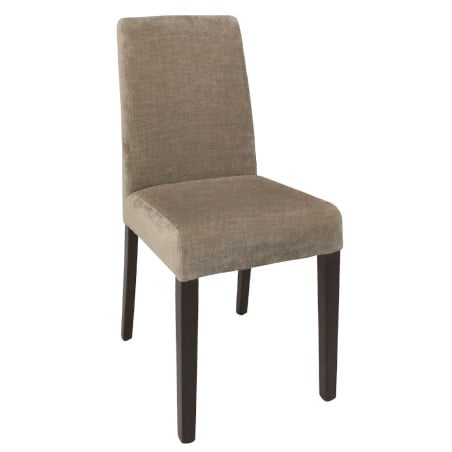 Sillas beige con asiento de tela - Bolero - Fourniresto