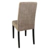 Sillas beige con asiento de tela - Bolero - Fourniresto