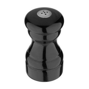 Salt and pepper set in black wood - Olympia - Fourniresto