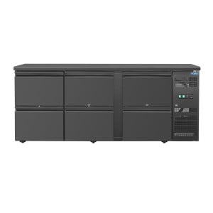 Back-Bar Series U 6 Drawers - 536L - Polar