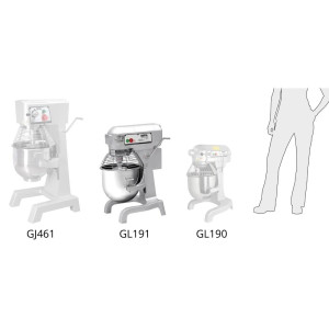 Planetary mixer 20L - Buffalo - Fourniresto