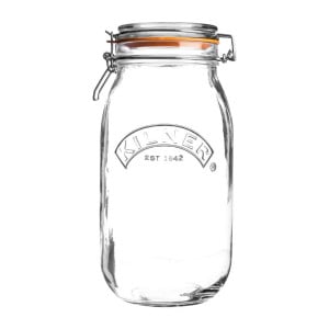 Jar with clip for preserving 1500ml - FourniResto - Fourniresto