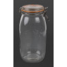 Canning Jar with Clip - 3L - FourniResto - Fourniresto