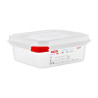 Recipientes de alimentos GN1/6 - 1,1L - Lote de 4 - Araven - Fourniresto