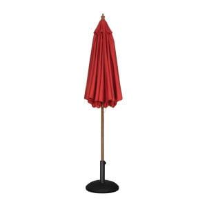 Sombrilla Redonda Roja - 2,5 m - Bolero