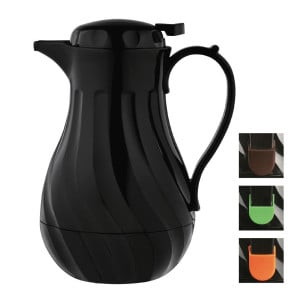 Twisted Black 2L Insulated Pitcher - Olympia