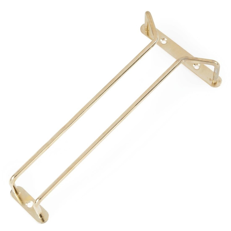 Soporte para copas de pie en latón 255mm - FourniResto - Fourniresto Soporte para copas de pie en latón 255mm - FourniResto - Fourniresto
