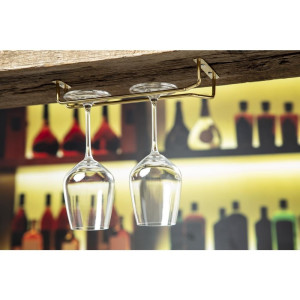 Soporte para copas de pie en latón 255mm - FourniResto - Fourniresto