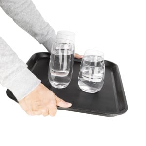 Bandeja rectangular antideslizante 458x356mm - Olympia KRISTALLON - Fourniresto