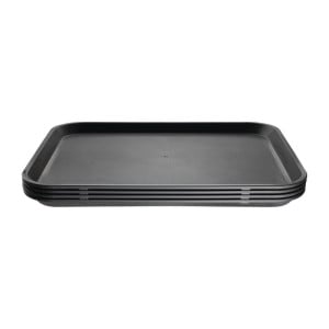 Bandeja rectangular antideslizante 458x356mm - Olympia KRISTALLON - Fourniresto