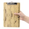 Light wood effect A5 menu holder - Olympia - Fourniresto