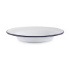 Deep Enamelled Steel Plate - Ø 245mm - Set of 6 - Olympia