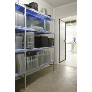 Estantería Modular en Ángulo de 4 Niveles - L 1051 x P 400mm - Tournus