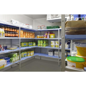 Modular Corner Shelving 4 Levels - W 1453 x D 500mm - Tournus