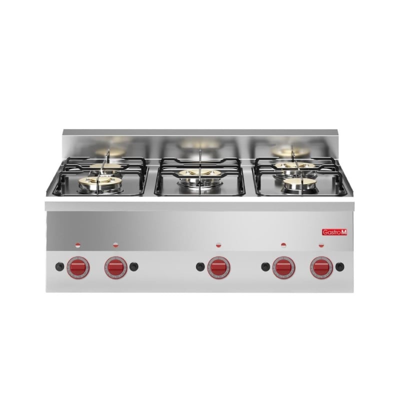 Gas Cooktop 5 Burners 600 - Gastro M