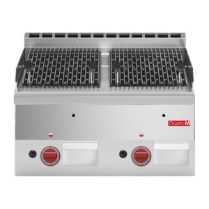 Lava Stone Gas Grill 600mm - Gastro M