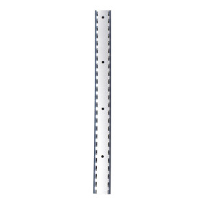 Cremallera de acero inoxidable para estantes de pared - L 600mm - Gastro M