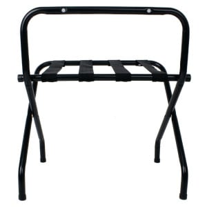 Soporte para equipaje plegable negro - Bolero - Fourniresto