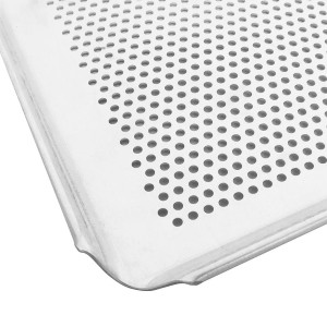 Placa de Pastelería de Aluminio Perforada - L 600 x P 400 mm - Schneider
