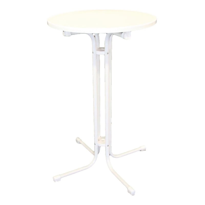 Mesa alta Limburg Blanco - 70 cm - FourniResto - Fourniresto