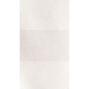 White cotton napkins with satin stripe - Set of 10 - Mitre Luxury - Fourniresto