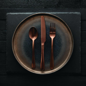 Table Forks Copper Cyprium - Set of 12 - Olympia